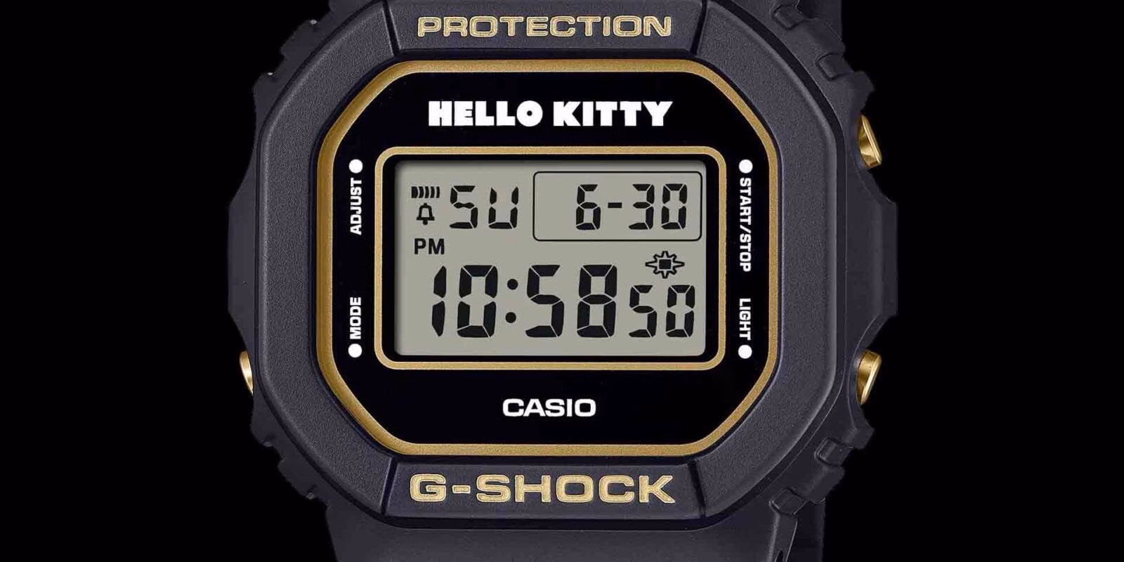 Casio и Hello Kitty выпускают ограниченную серию часов G-Shock DW-5600KT24-1JR в честь 50-летия компании 4 Casio Hello Kitty G-Shock DW-5600KT24-1JR