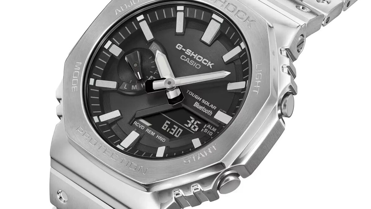 Casio выпустит две новые модели часов G-Shock Full Metal 5 gm b2100sd 1a theme03 1