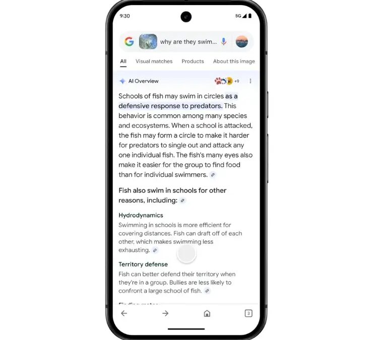 google lens video search