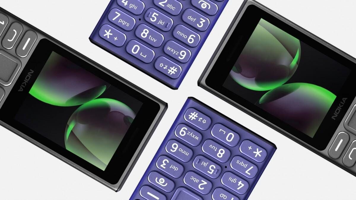 Кнопочный телефон Nokia 110 4G с цветным экраном
