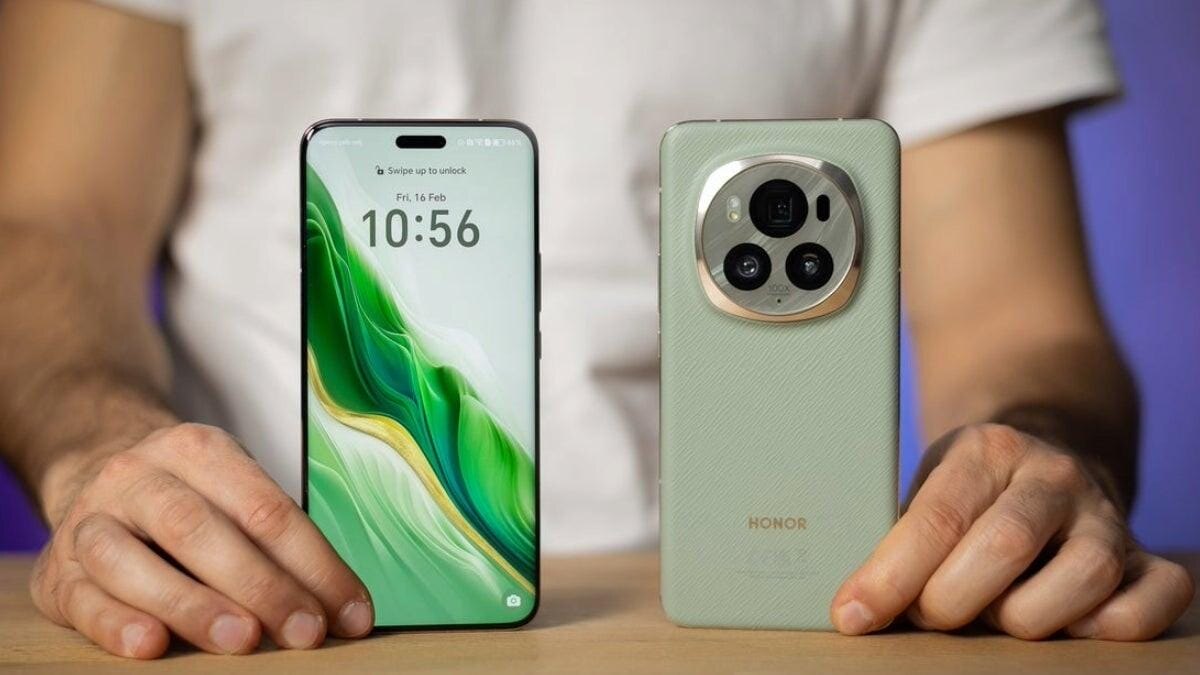 Смартфон Honor Magic 7 серия с круглыми камерами