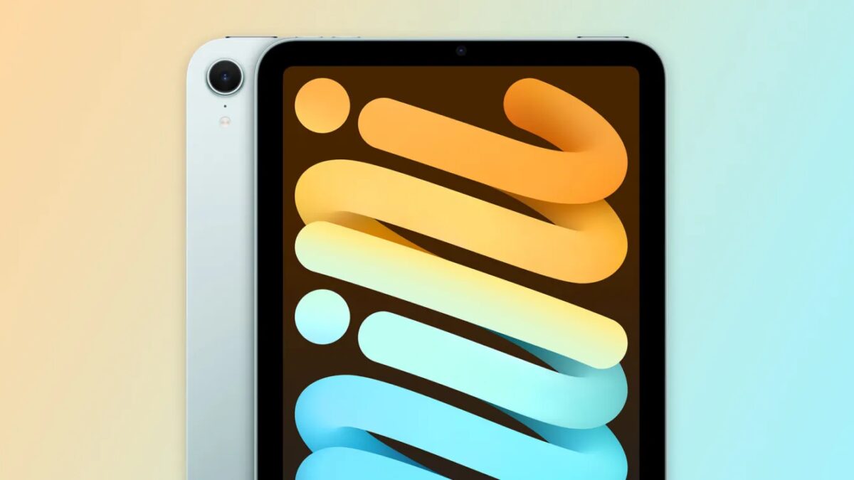 Дисплей iPad mini 7 с яркими цветами и высоким качеством изображения крупным планом