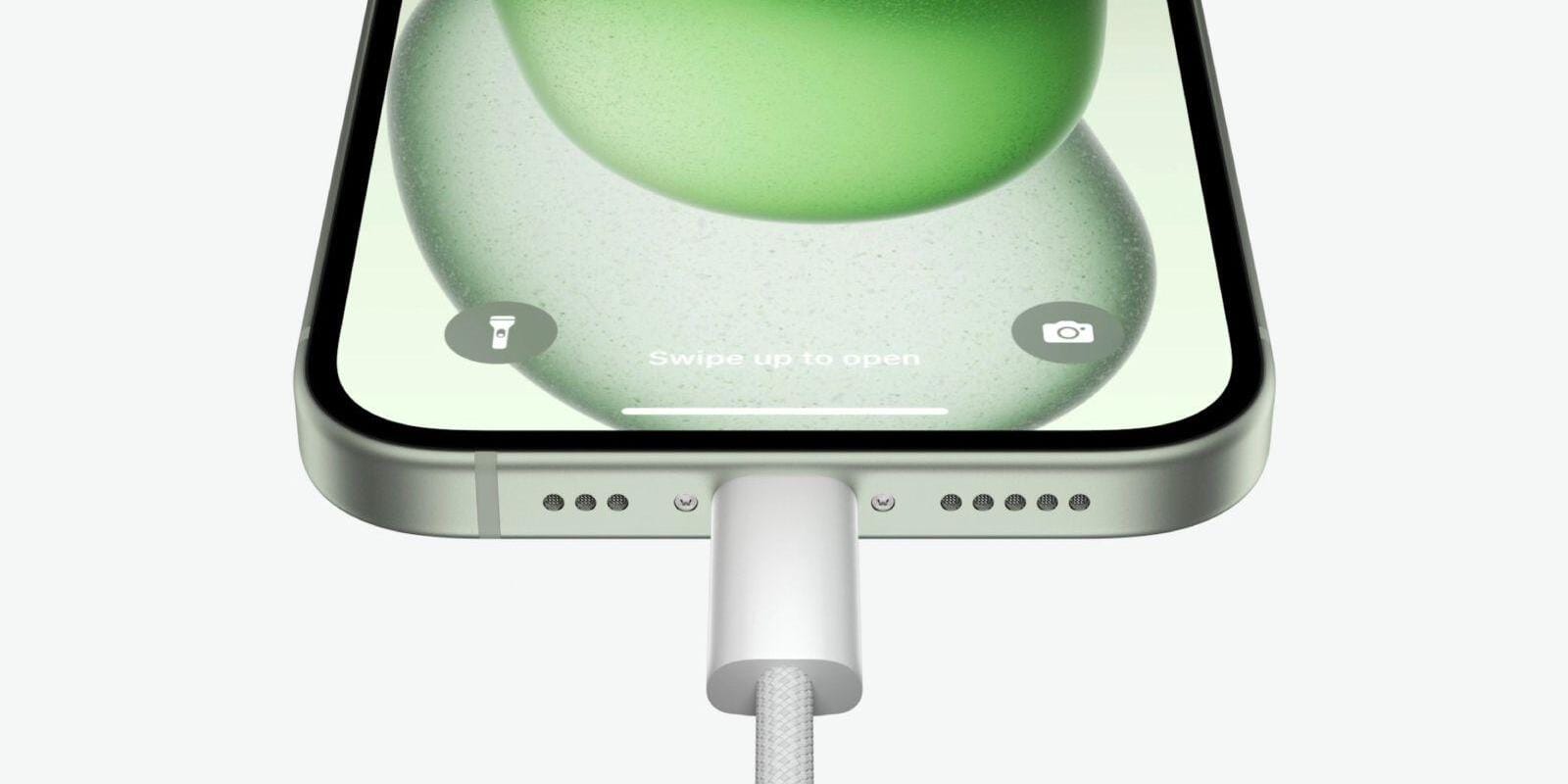 Великобритания рассматривает внедрение USB-C в качестве единого стандарта зарядки 1 iphone 15 usb c port event still