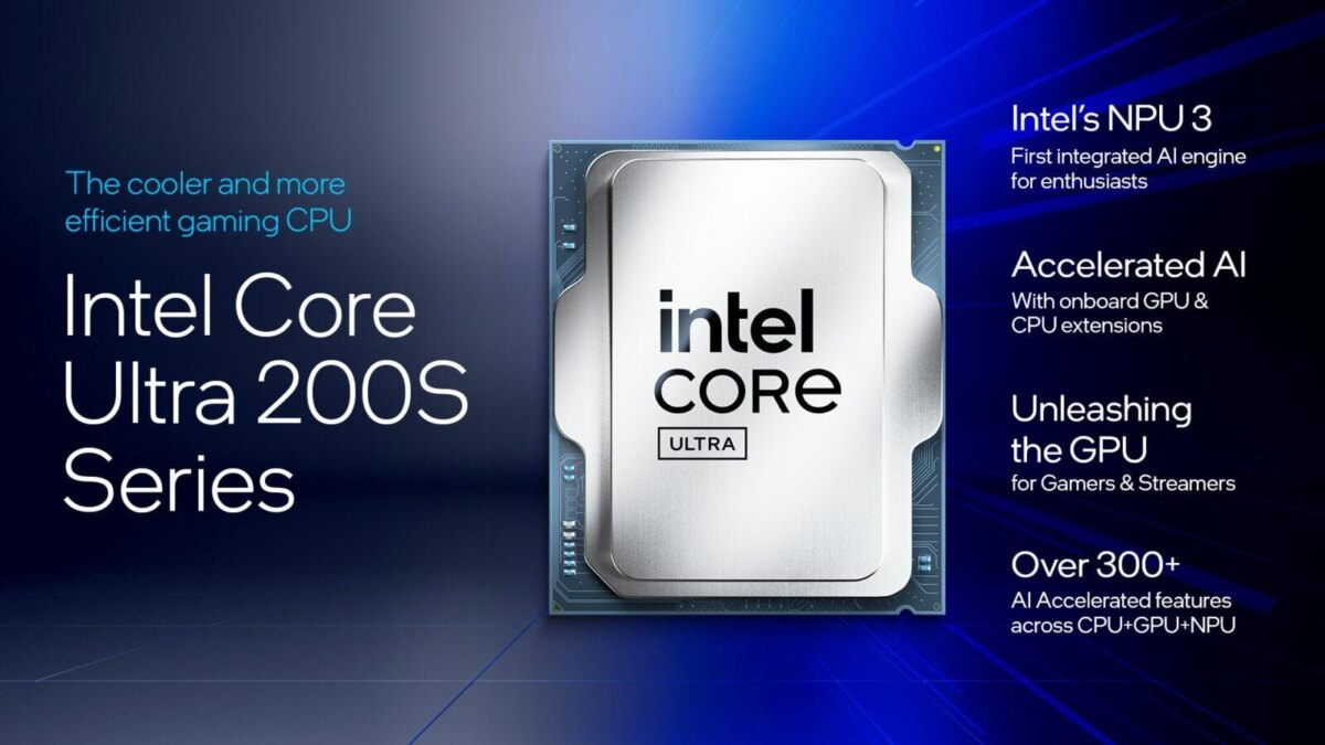 Intel анонсировал новые процессоры Core Ultra 200S 4 Intel Core Ultra 200S