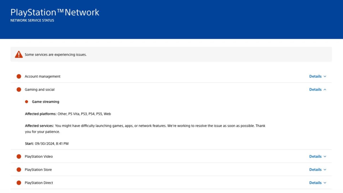 PlayStation Network снова в строю после длительного сбоя 3 psn status.jpg
