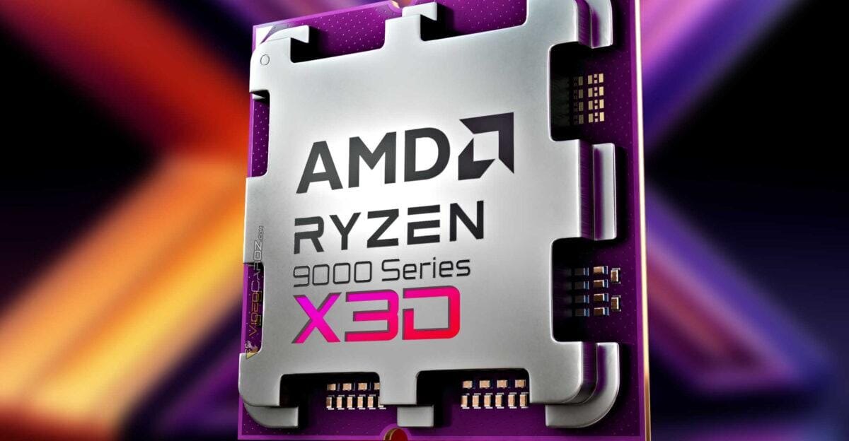 AMD представит процессоры Ryzen 9000X3D 7 ноября 2 AMD Ryzen 9000X3D