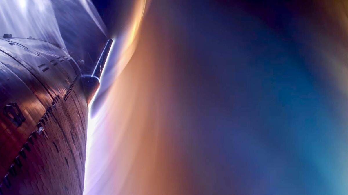 SpaceX представил впечатляющие кадры полета корабля Starship 6 scale 1200 1 1