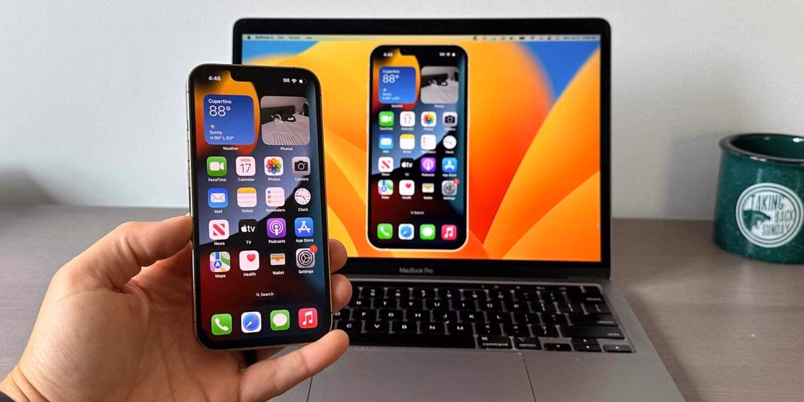 Как вывести экран iPhone на macOS Sequoia 5 screen mirror ios 17 blog feature