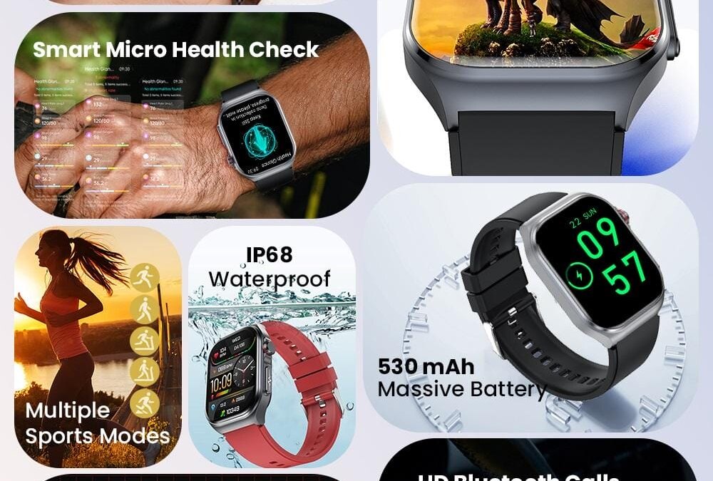 Выпущены смарт-часы Rollme X3: ЭКГ и мониторинг уровня сахара в крови по доступной цене 3 Rollme X3