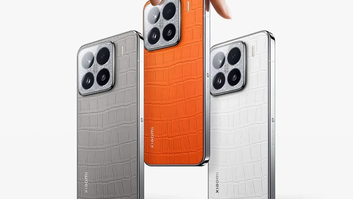 Три смартфона Xiaomi 15 и 15 Pro с задним дизайном
