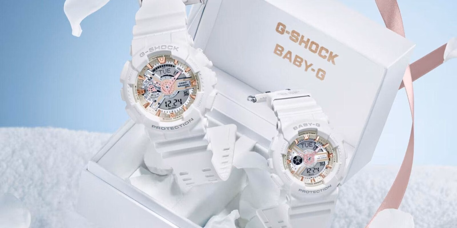 Casio представила парные часы G-SHOCK и BABY-G 4 Casio