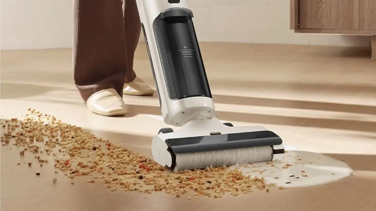 Xiaomi представила беспроводной моющий пылесос Mijia Wireless Floor Scrubber 4C 3 Xiaomi