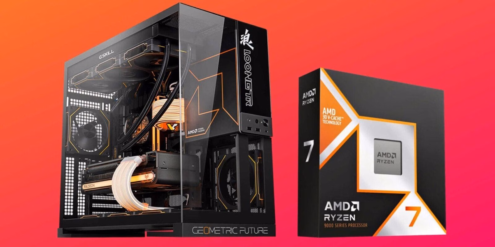 AMD выпустила собственный настольный ПК Ryzen 7 9800X3D с видеокартой GeForce RTX 40 3 AMD