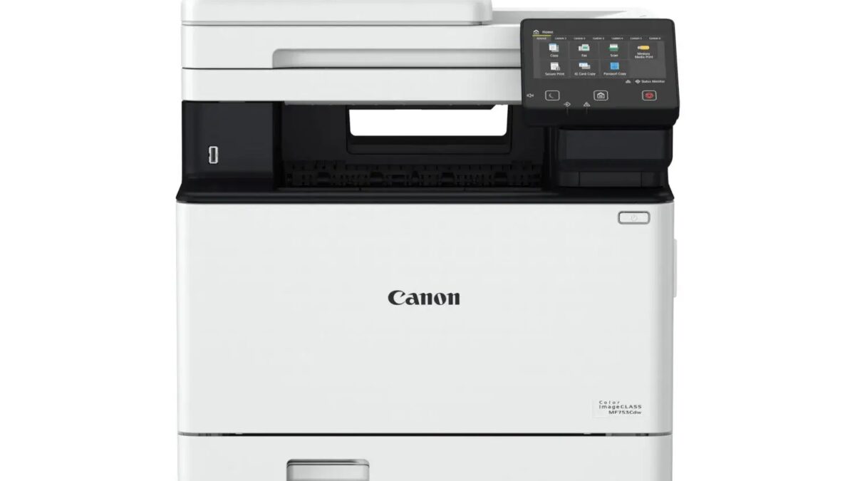 Цветной лазерный принтер Canon MF743Cdw с сенсорным экраном