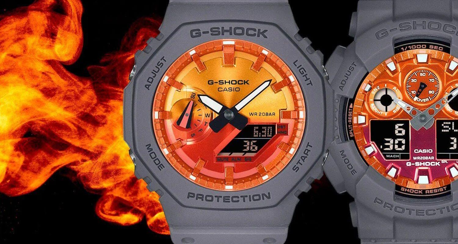 Casio G-SHOCK Flame Inside