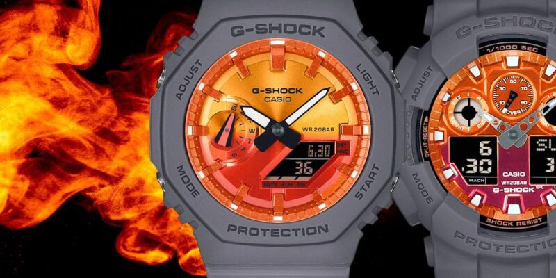 Casio G-SHOCK Flame Inside