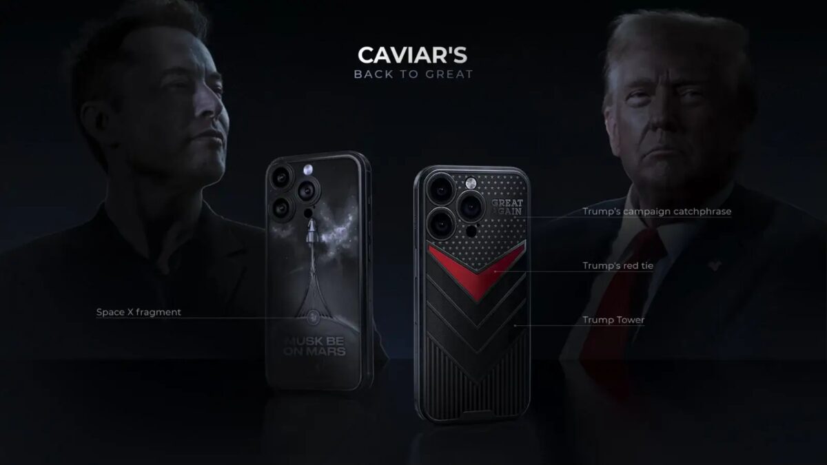 Caviar запускает коллекцию iPhone 16 Pro в честь Джобса, Трампа и Маска 4 Caviar