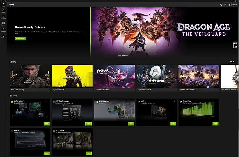 NVIDIA выпустила стабильную версию нового приложения, объединяющего GeForce Experience и Control Panel 3 NVIDIA