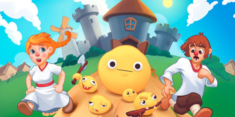 Студенты выпустили игру про колобка — Breadborn (key art clear)