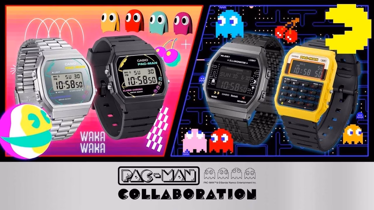 Casio выпускает коллекцию часов в честь 45-летия Pac-Man 8 Casio