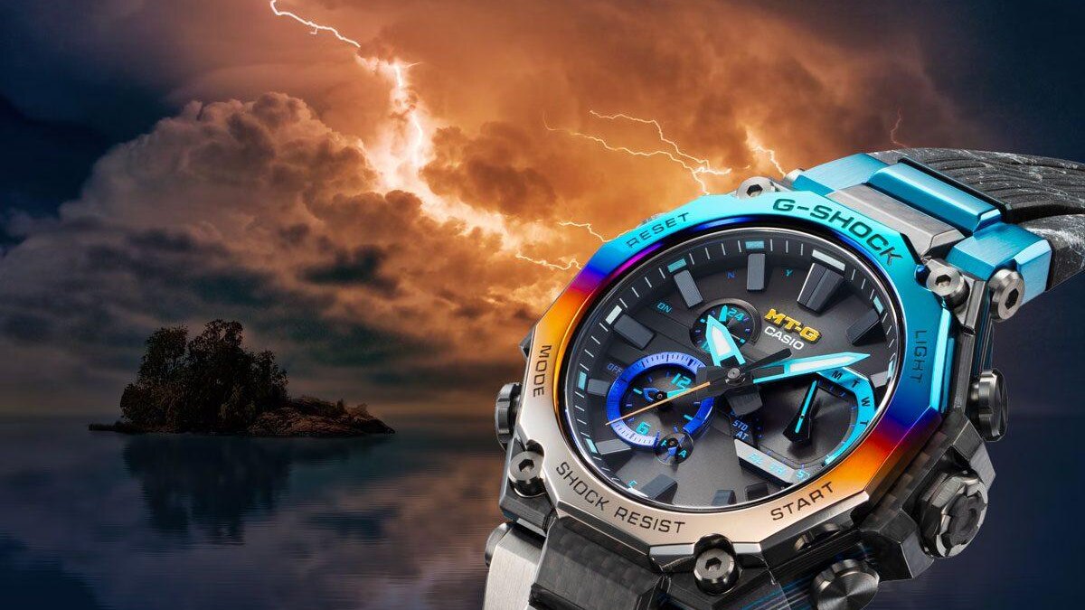 Выпущена лимитированная серия часов Casio G-SHOCK Carbon-Metal с эстетикой «Storm Chaser» 5 Casio