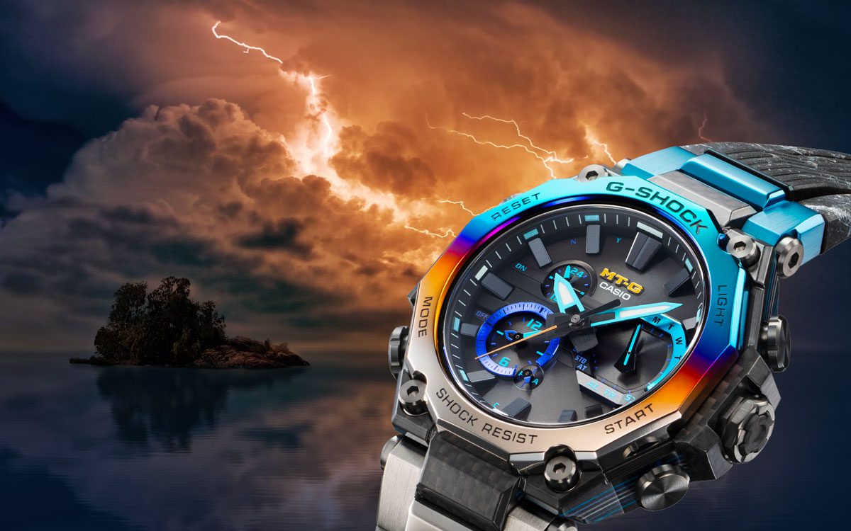 Casio G SHOCK Carbon Metal Storm Chaser