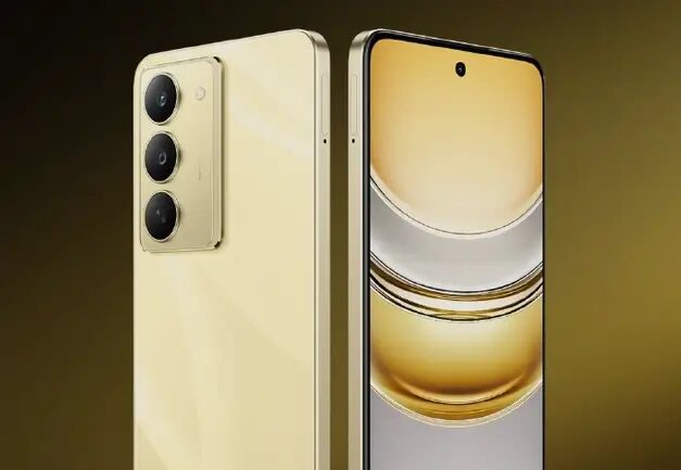 Задняя панель и дисплей Realme V60 Pro с тремя камерами