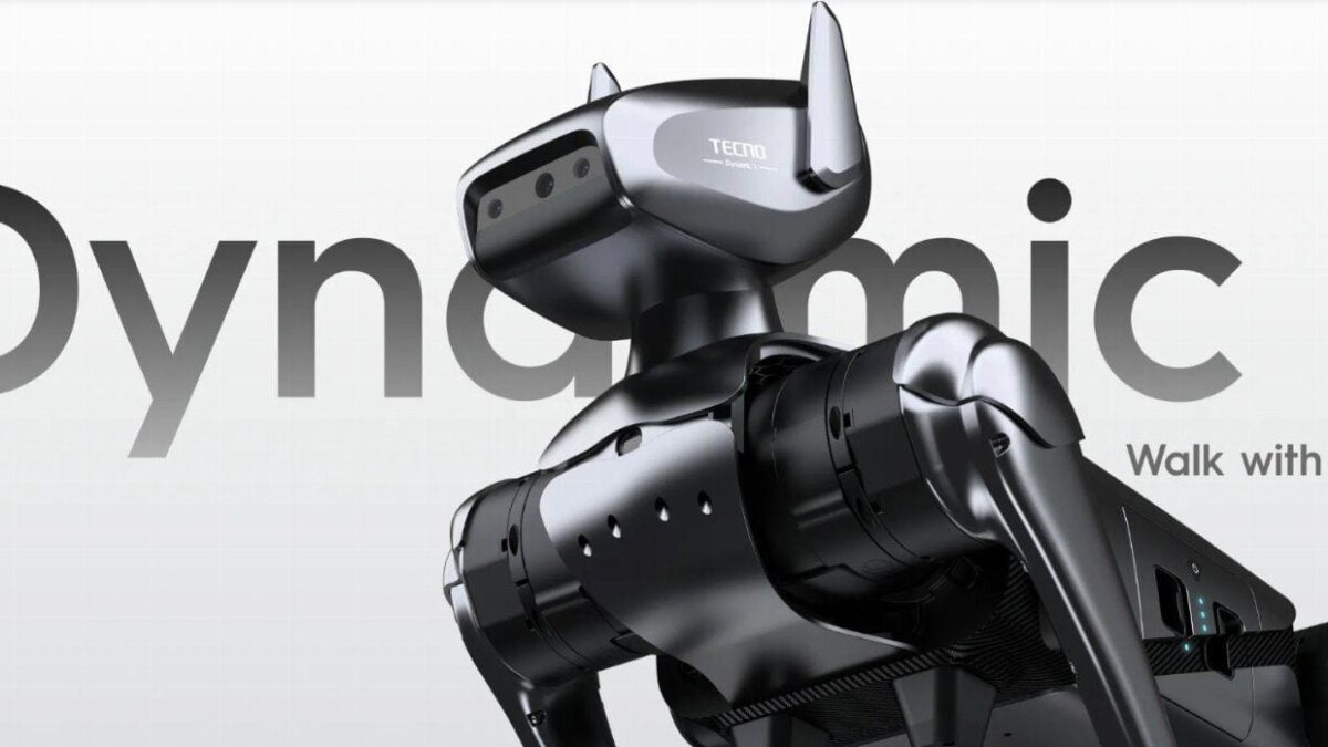 ТОП-10 необычных гаджетов 2024 года: от смартфона-клатча до подушки с ИИ 13 robotyczny pies tecno dynamic 1 1