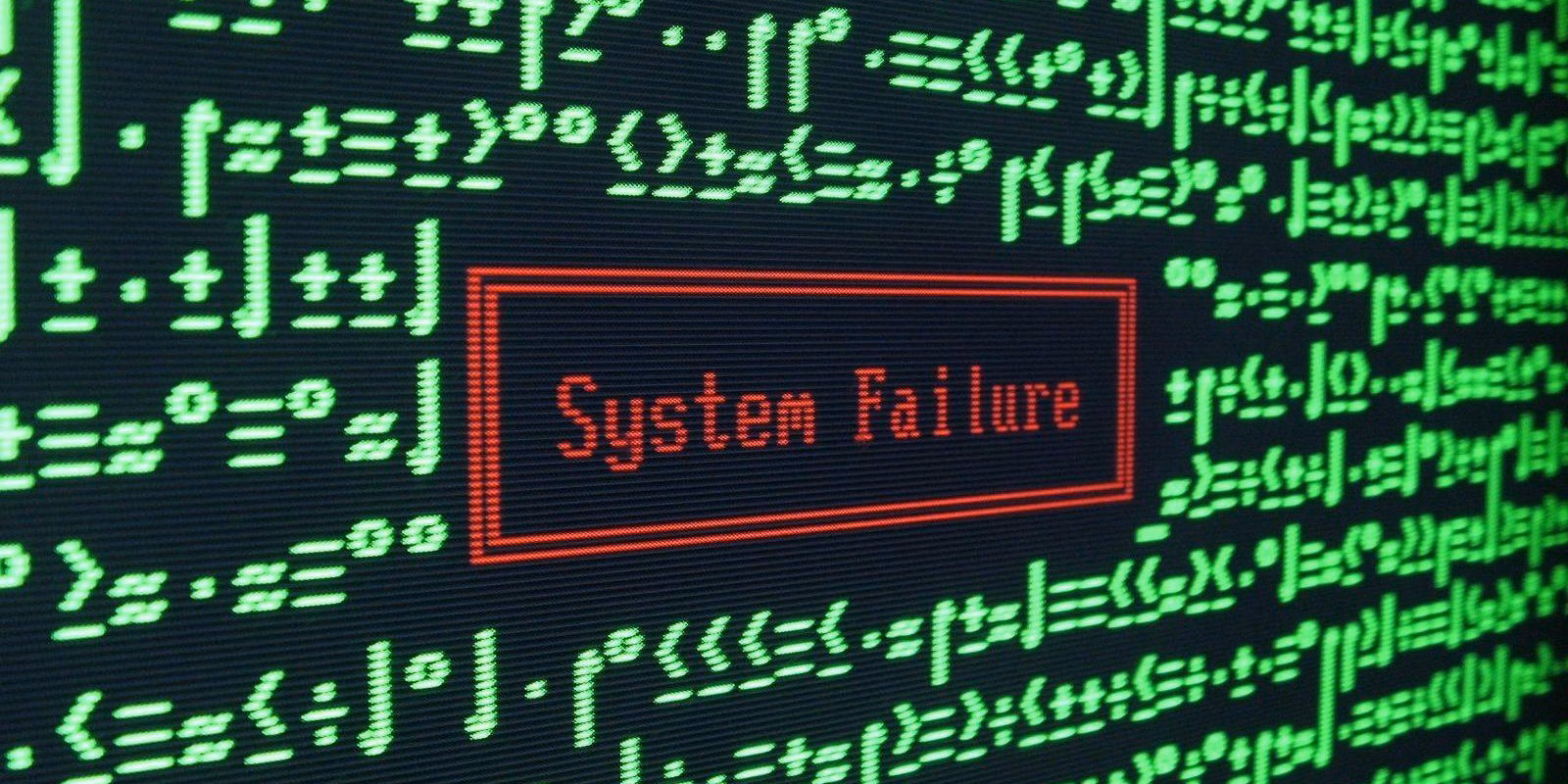 system failure