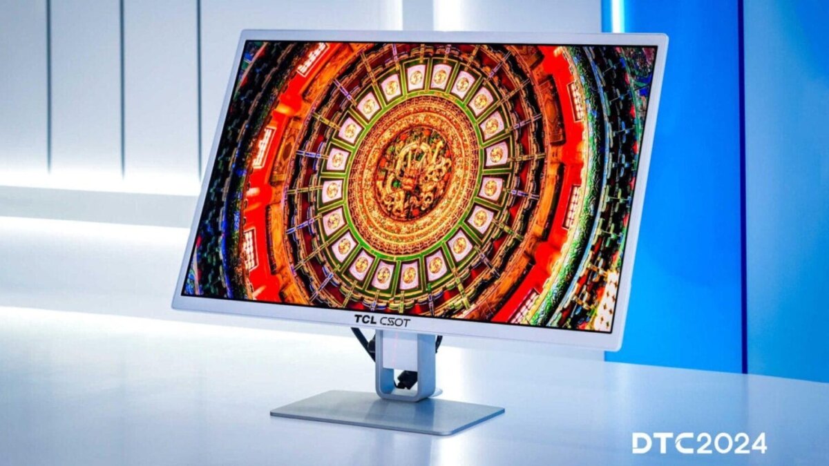 TCL представляет 21,6-дюймовый 4К-дисплей с технологией Inkjet OLED 2 TCL