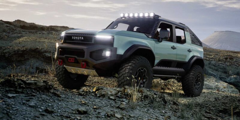 Toyota представила концепт ROX: открытый и брутальный Land Cruiser (toyota land cruiser rox concept 2)