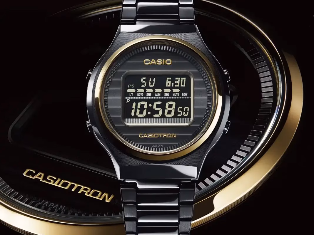 Casiotron TRN-50ZE-1A от Casio поступили в продажу: дань уважения первым часам с цифровым календарем 3 Casio