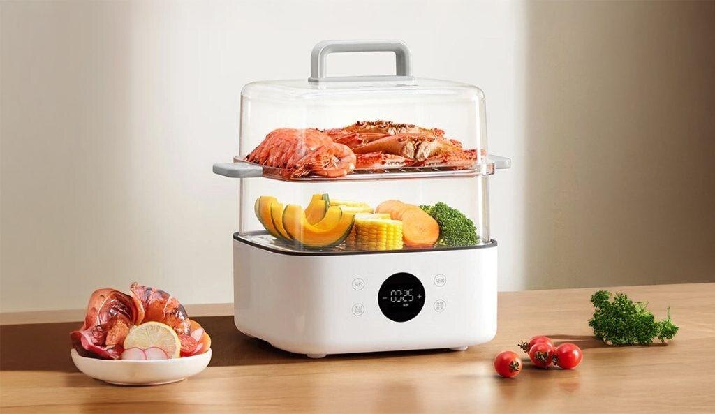 Xiaomi выпускает электрическую пароварку Mijia Electric Steamer N1 4 xiaomi launches mijia multi function electric steamer n1