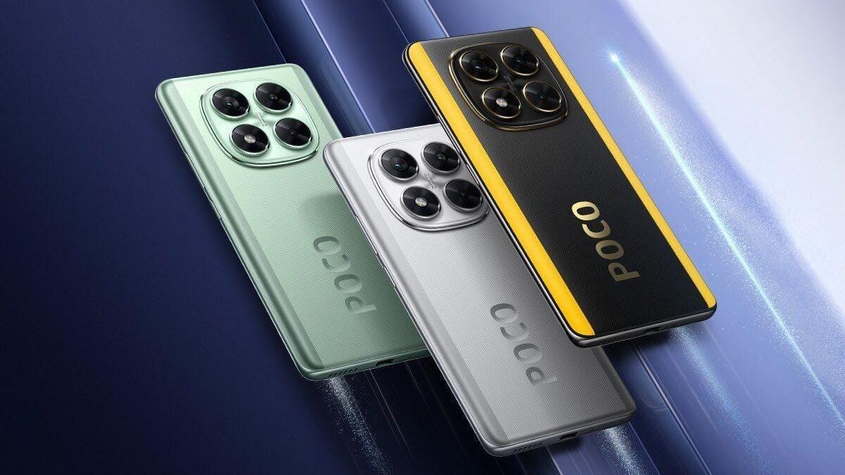 Три цвета Poco X7 и Poco X7 Pro с крупными камерами