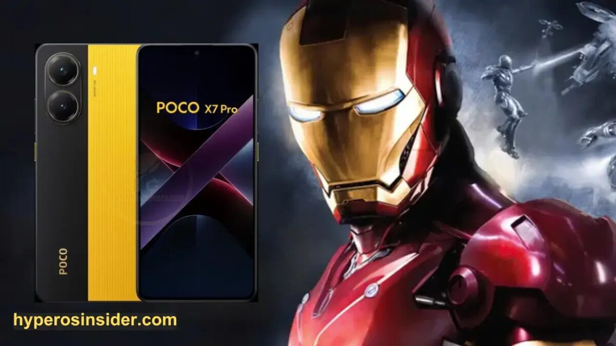 Poco X7 Pro Iron Man Edition