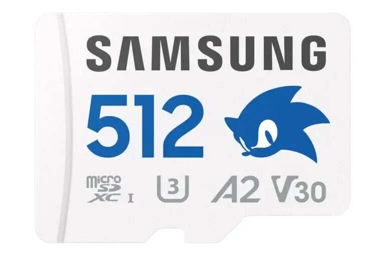 Samsung выпускает коллекцию microSD карт в честь Sonic the Hedgehog 7 samsung sonic microsd 3 768x512 1
