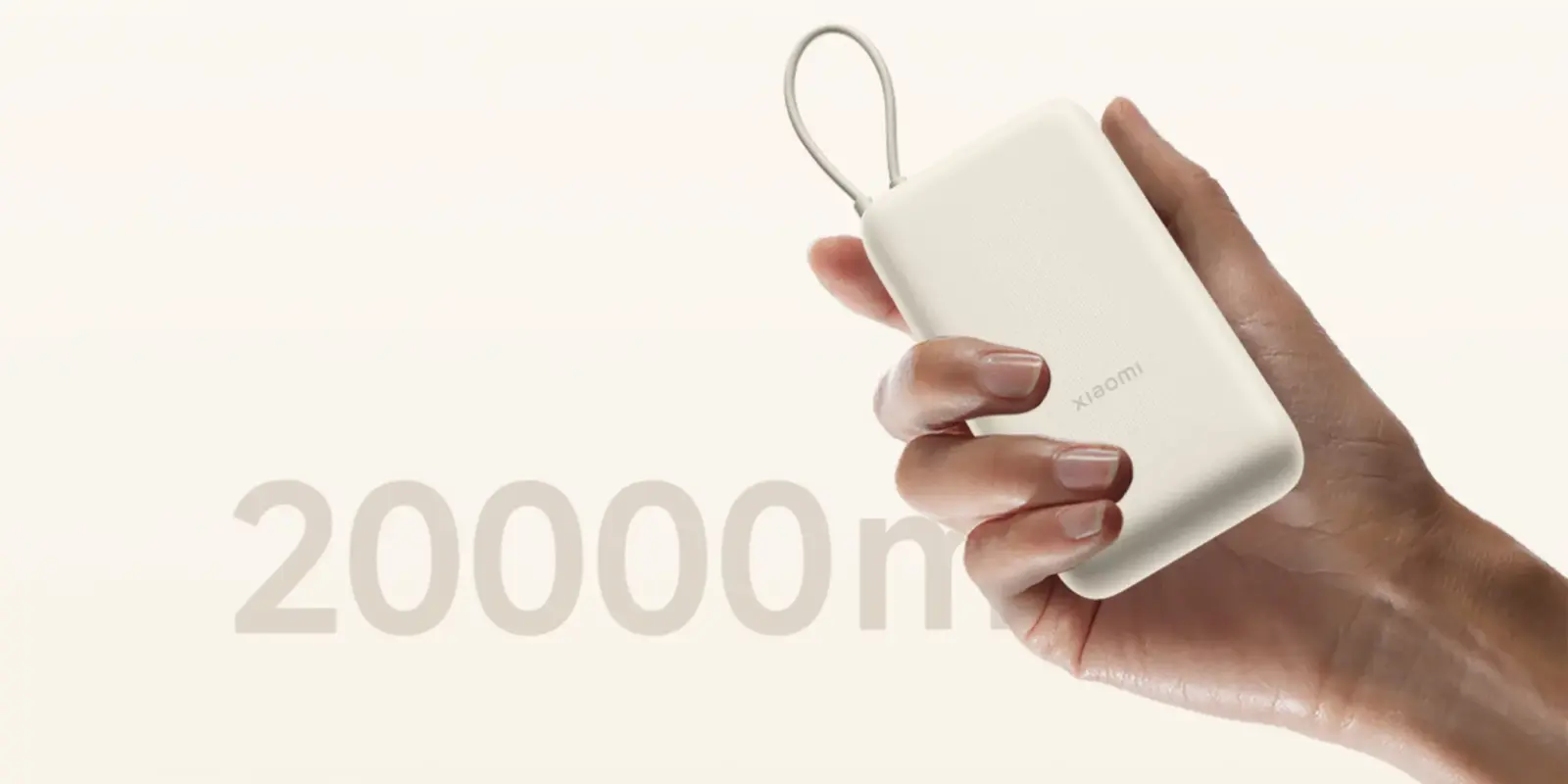 Xiaomi 33w 20000mah Power Bank Integrated Cable In Hand 2048x1168 1