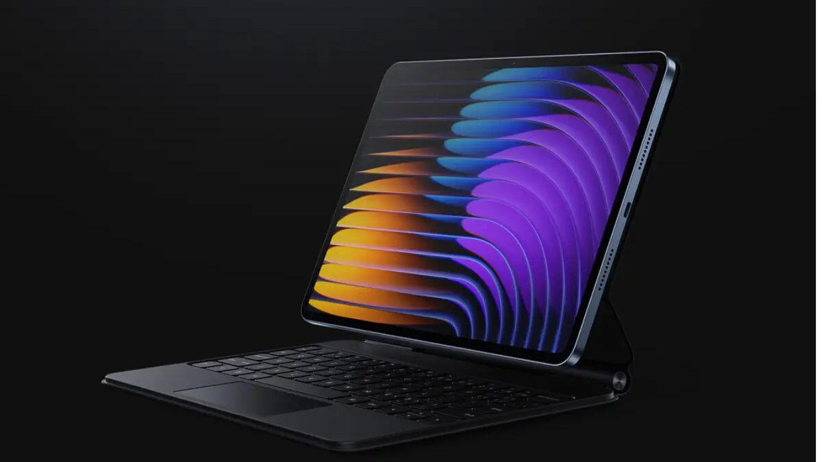 Планшет Xiaomi с клавиатурой и ярким экраном