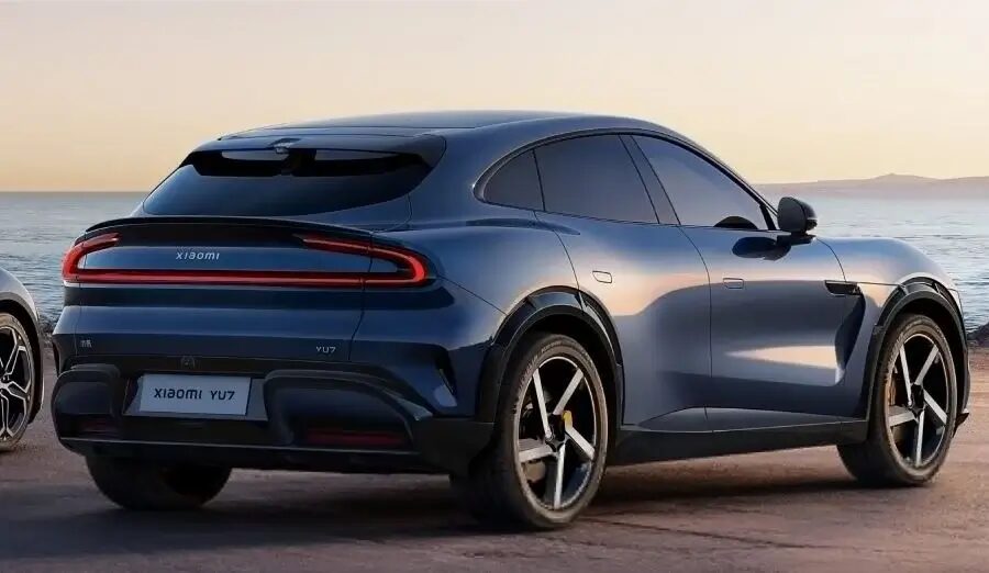 xiaomi yu7 ev side profile 1