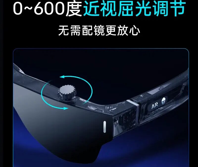 Thunderobot выпускает смарт-очки Aura AR 6 Thunderobot smart glasses