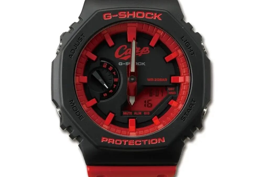 Casio выпустила часы G-Shock GA-2100 Carp Limited Edition с культовым красно-черным дизайном 5 1 9