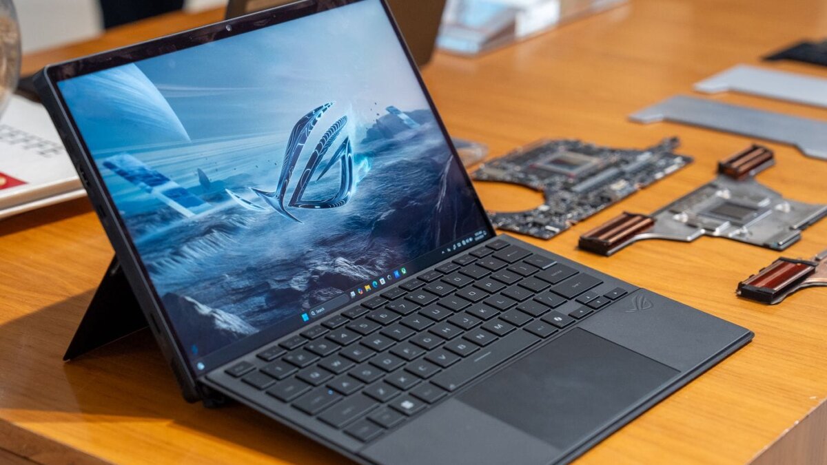 CES 2025: представлен игровой планшет Asus ROG Flow Z13 4 Asus ROG Flow Z13