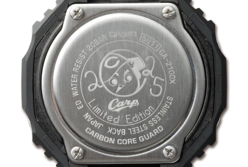 Casio выпустила часы G-Shock GA-2100 Carp Limited Edition с культовым красно-черным дизайном 7 3 2