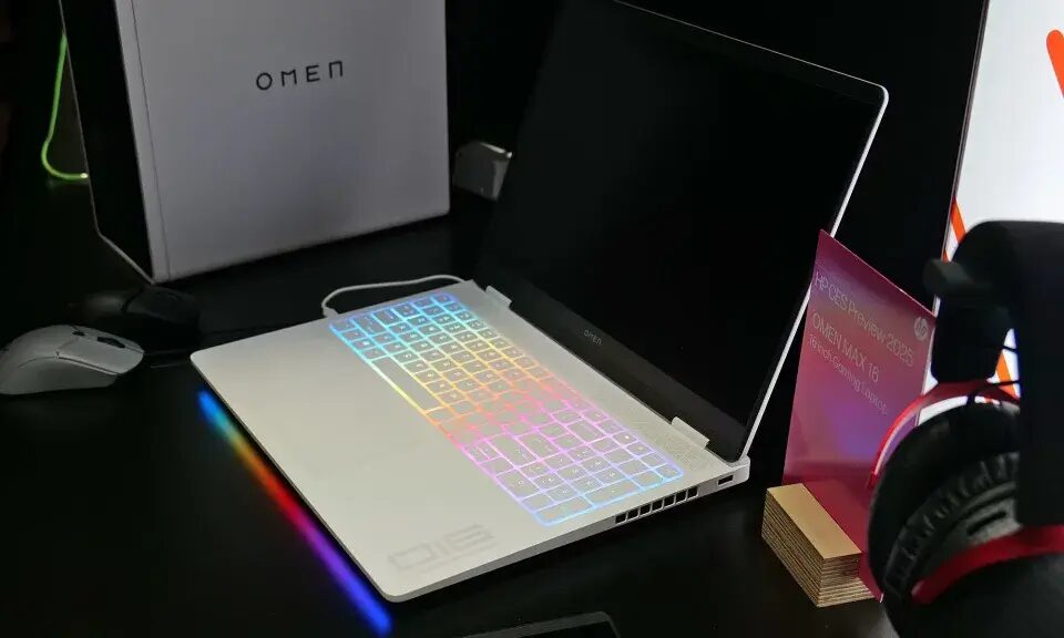 CES 2025: HP представляет Omen Max 16 — самый мощный 16-дюймовый ноутбук для геймеров 3 HP Omen Max 16