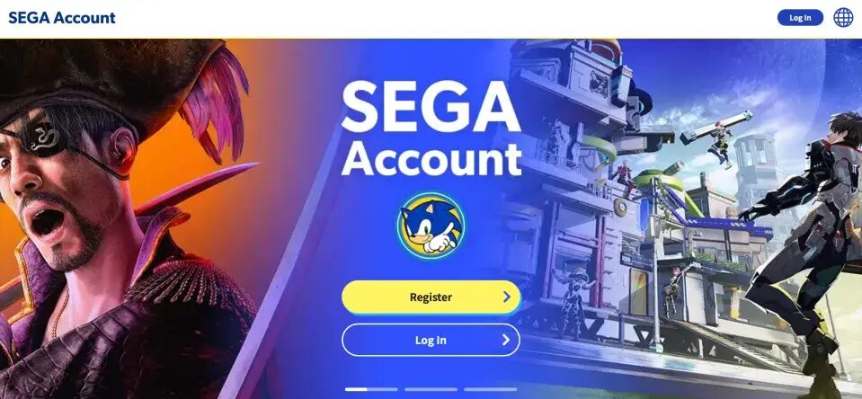 Sega запускает новую систему учётных записей для игроков 3 Sega