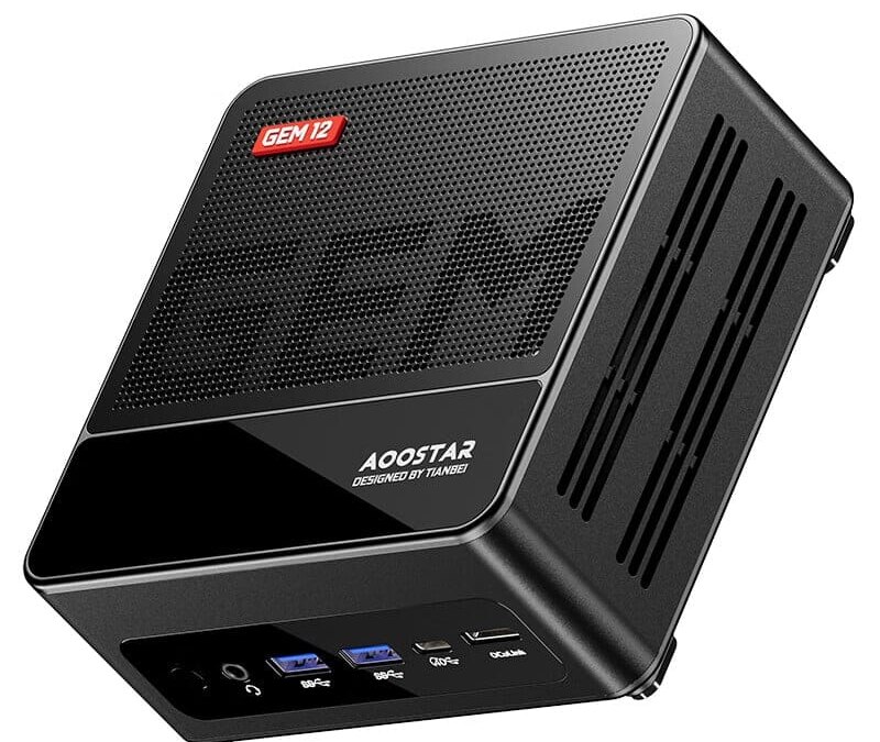 Представлен Aoostar GEM 12 Max: компактный и мощный мини-ПК на базе AMD Ryzen R7-8745HS 7 aoostar gem 12 max 2