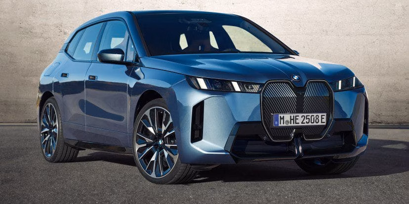 BMW представила обновлённый электрический внедорожник iX 4 BMW iX