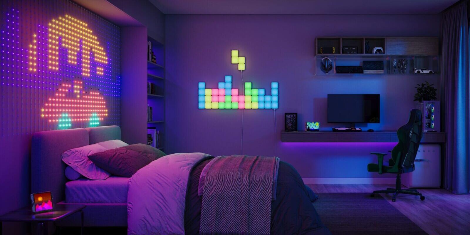 CES 2025: Govee показала уникальную пиксельную сетку под названием Gaming Pixel Light 4 Govee Gaming Pixel Light