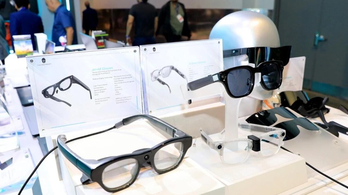 Thunderobot выпускает смарт-очки Aura AR 4 Thunderobot smart glasses