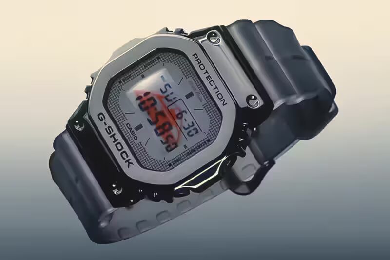 Бренды C2H4 и Casio выпустили часы G-Shock GM-5600 в стиле «Космической эры» 4 Casio
